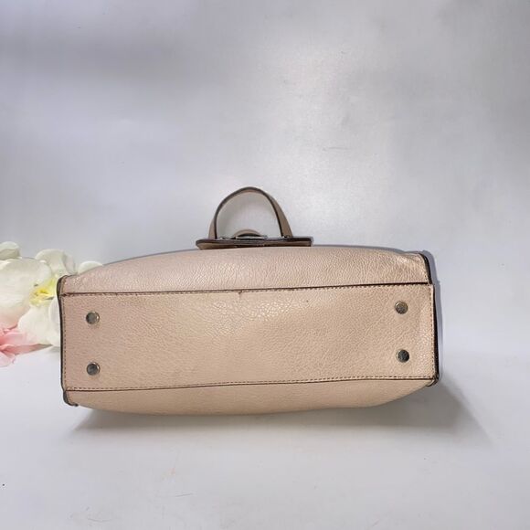 Sole Society Leather Satchel Nude Medium - Picture 6 of 16